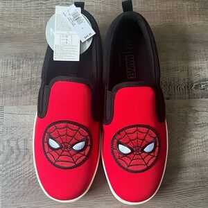 GAP KIDS Marvel Red and Black Spider-Man Memory Foam Shoes